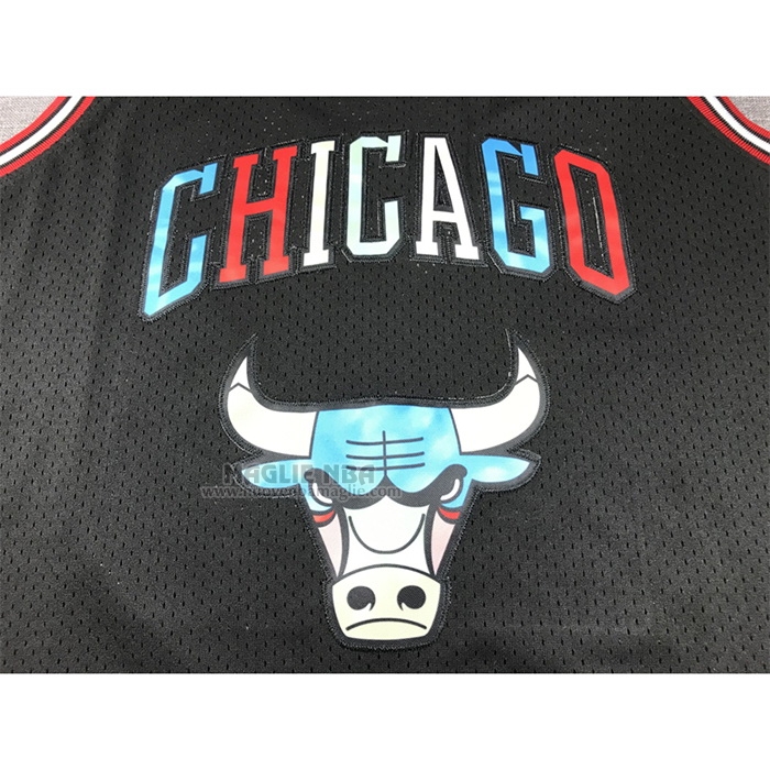 Maglia
 Michael Jordan NO 23 Chicago Bulls Mitchell & Ness 1997-98 Nero2
